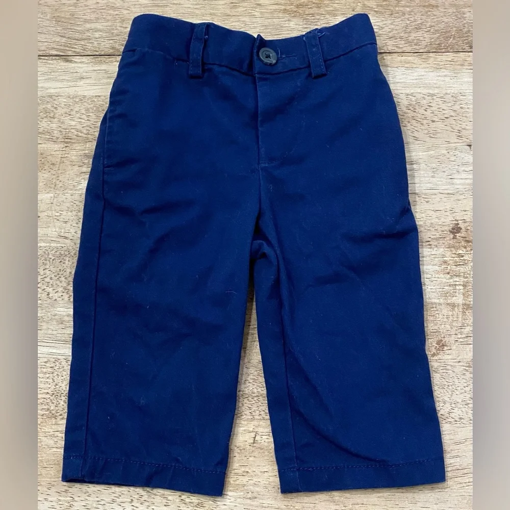 Ralph Lauren Infant Sz 6 mo Navy Polo Chino‎ Pants